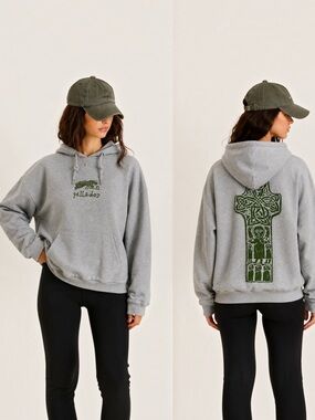Pellador Celtic Irish Folk Streetwear Heather Gray M